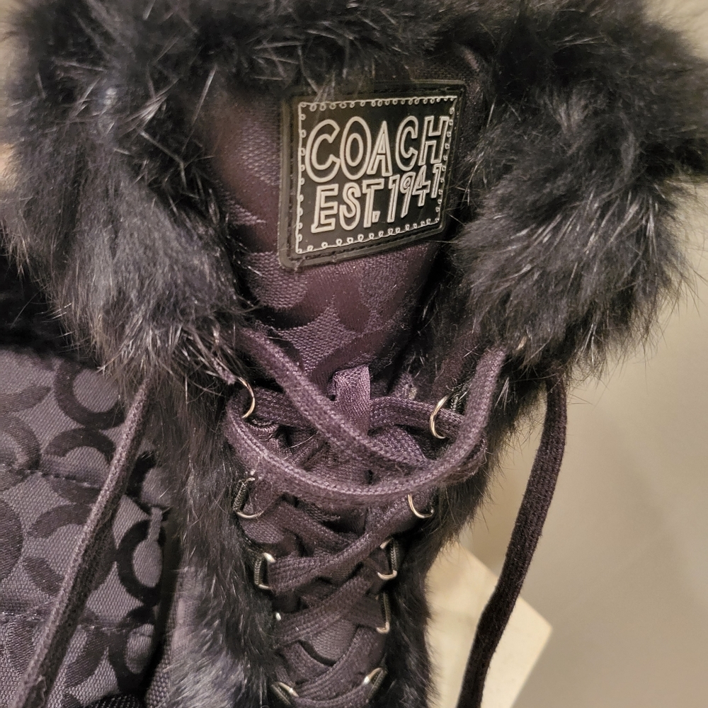 Coach winter boots